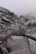 下りのハシゴからの風景
