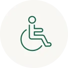 画像：車いす