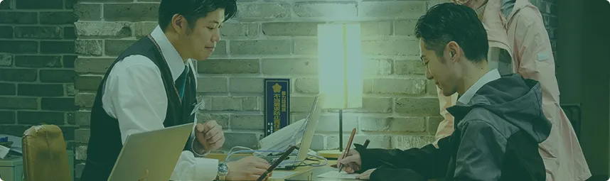 写真：チェックインの様子