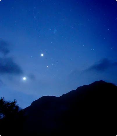 写真：星空
