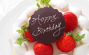 写真：バースディケーキ3号