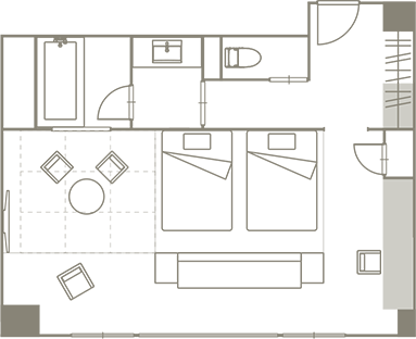 間取り図：和洋シアタールーム